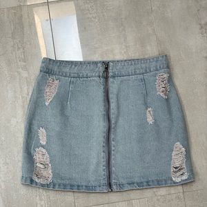 American threads Jean skirt size small 14.5 inches around the waist